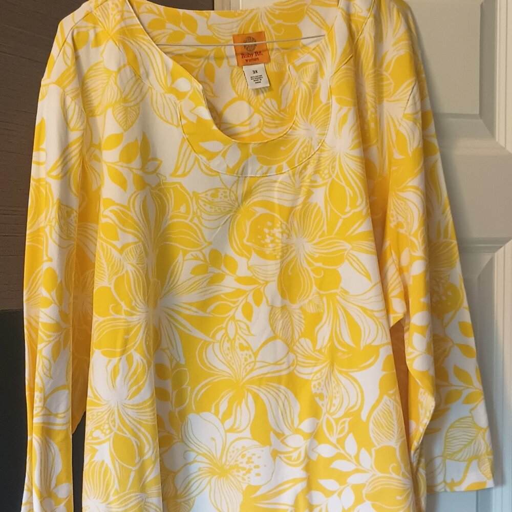 NWT 3x Summer Top-Ruby Rd.